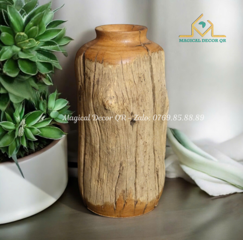 22 CT rosewood vase - large hole (1)