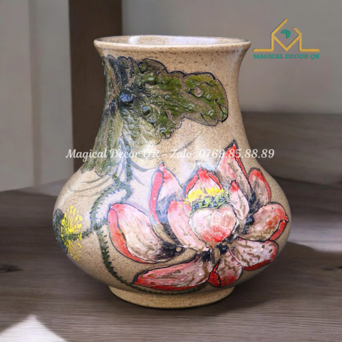 S3 lotus hand-woven dress