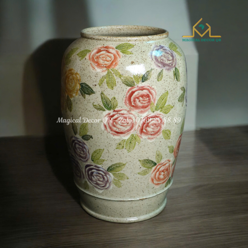 Old rose hand stroke