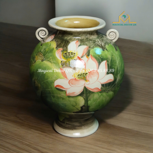 Two-handle lotus hand stroke