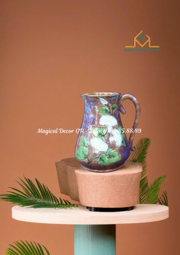 Stroking the blue morning glory