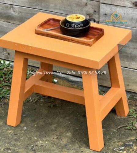 Small stool - orange