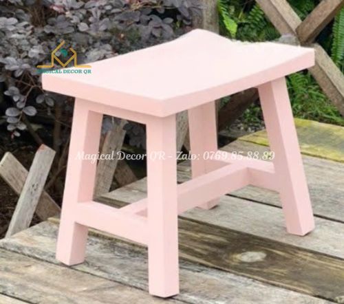 Small Stool - Pink